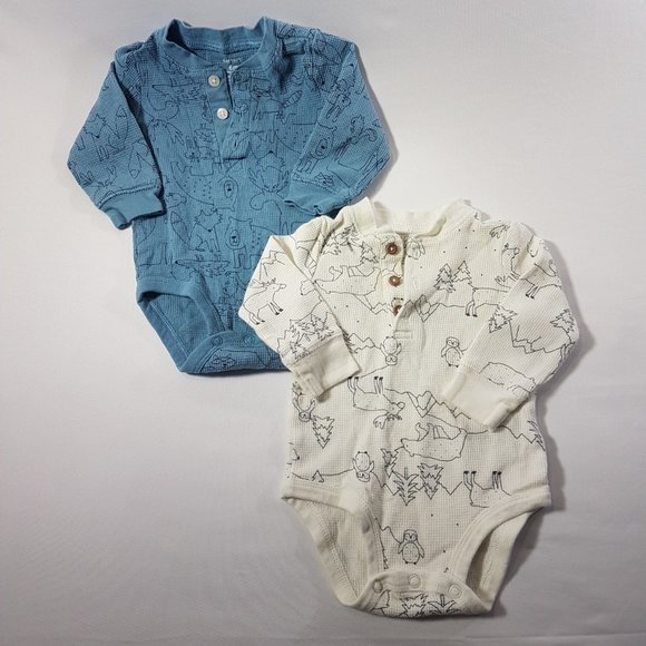 Carter's Other - Carter's 6 M/O Woodland Creatures Onesies